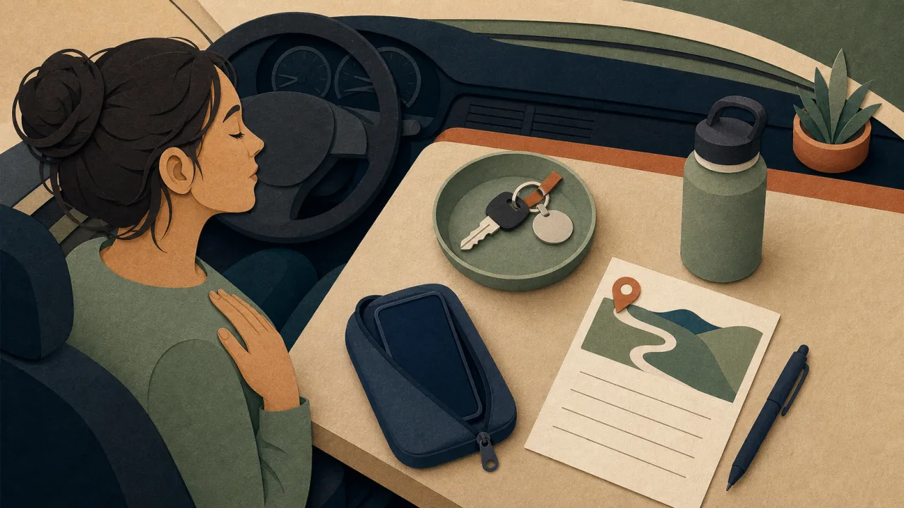 Conduite automobile et TDAH : attention partagée entre route, stimuli, tableau de bord et distractions